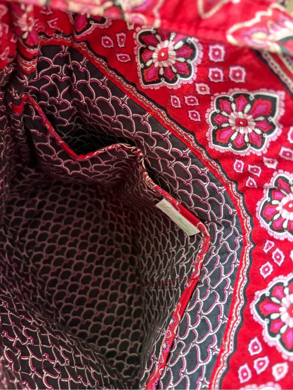 Vera Bradley Retired Frankly Scarlet Tote